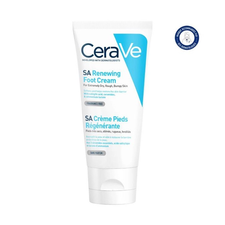 SA Crème Pieds Régénérante 88ml CeraVe - IllicoPharma