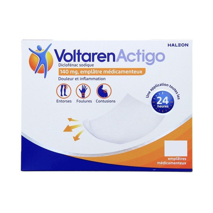 VoltarenActigo Emplâtre Médicamenteux x7 - IllicoPharma