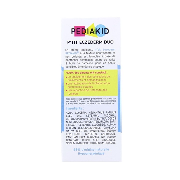 Pediakid P'tit Eczederm Duo x10 sachets + Tube 40ml - Pharmacie en ligne Illicopharma