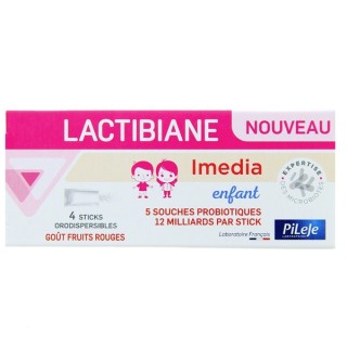 Lactibiane Imedia Enfant - 4 sticks orodispersibles - Pileje - Micronutrition - IllicoPharma