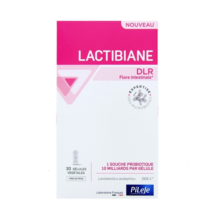 Lactibiane DLR - 30 gélules végétales - Pileje - Micronutrition