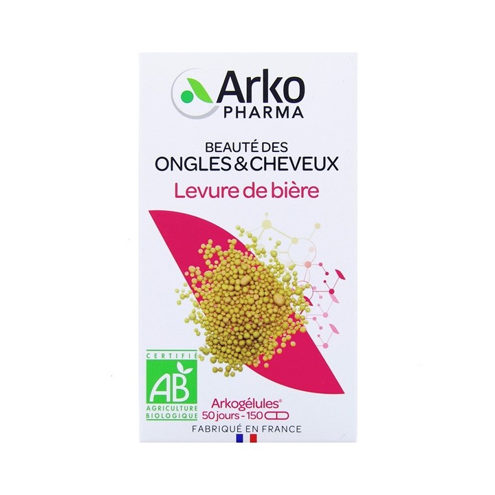 Arkogélules Levure de Bière Bio x150 gélules - Arkopharma - Pharmacie IllicoPharma