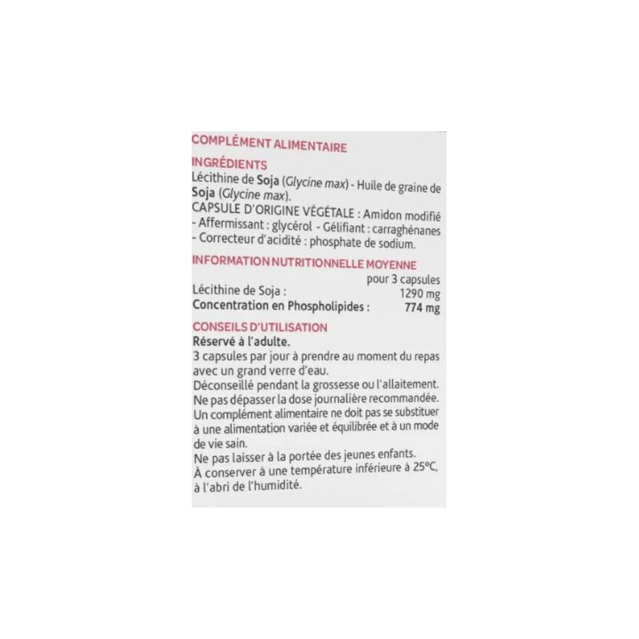 Arkogélules Lecithine de Soja - 150 capsules - Phytothérapie - Pharmacie IllicoPharma