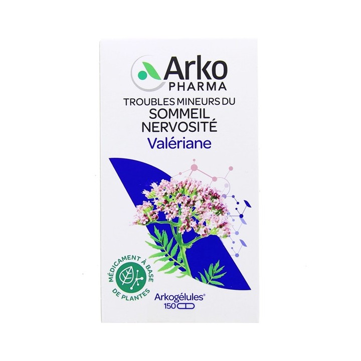 Arkogélules Valériane - 150 gélules - Arkopharma - IllicoPharma