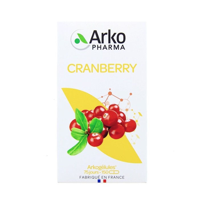 Arkogélules Cranberry - 150 gélules - Arkopharma - IllicoPharma