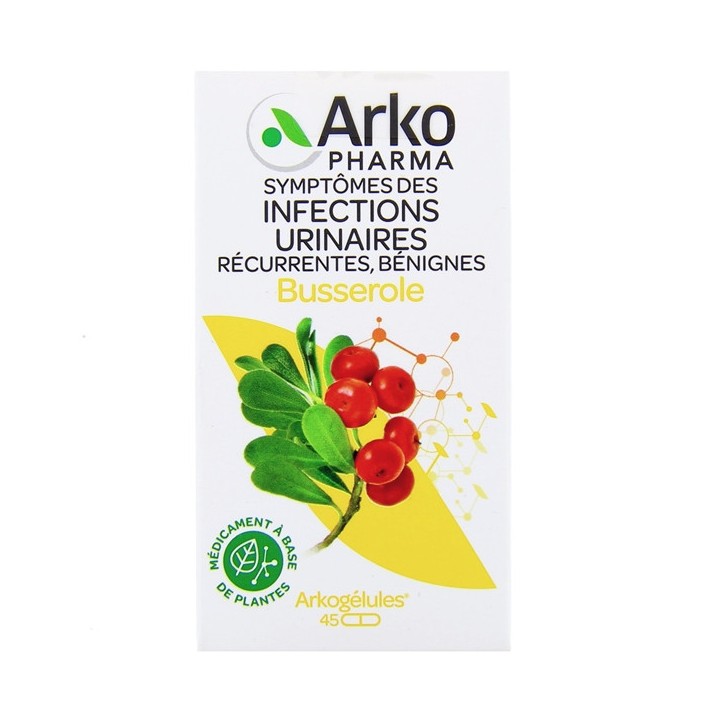 Arkogélules Busserole - 45 gélules - Arkopharma - IllicoPharma