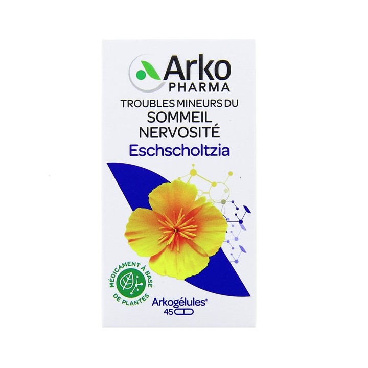 Arkogélules Eschscholtzia - 45 gélules - Arkopharma - IllicoPharma