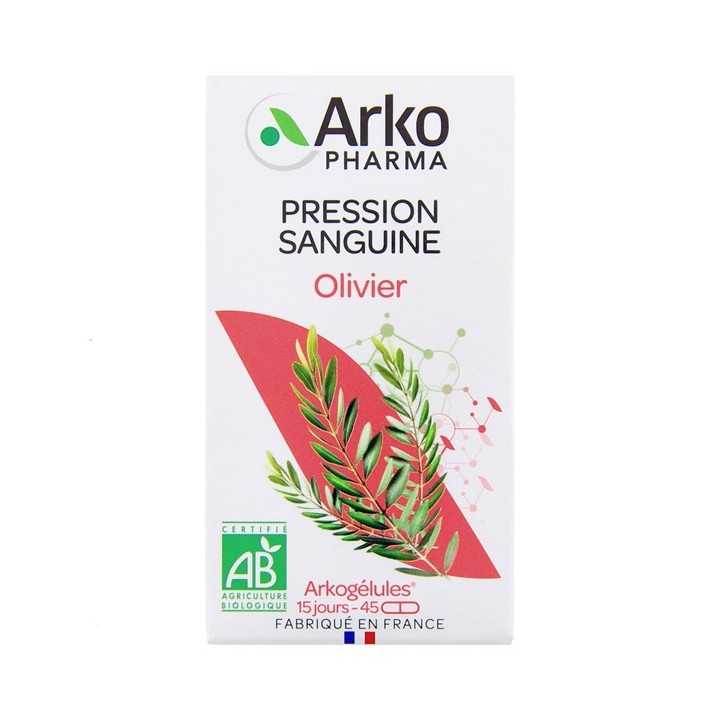 Arkogélules Olivier Bio - 45 gélules - Arkopharma - IllicoPharma
