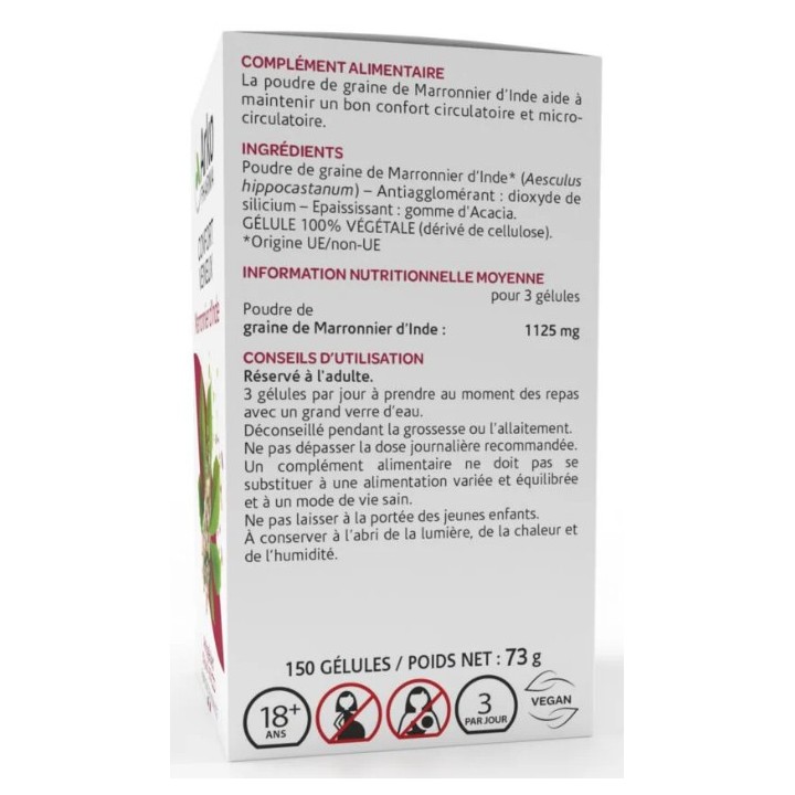 Arkogélules Marronnier d'Inde - 45 gélules - Arkopharma - IllicoPharma
