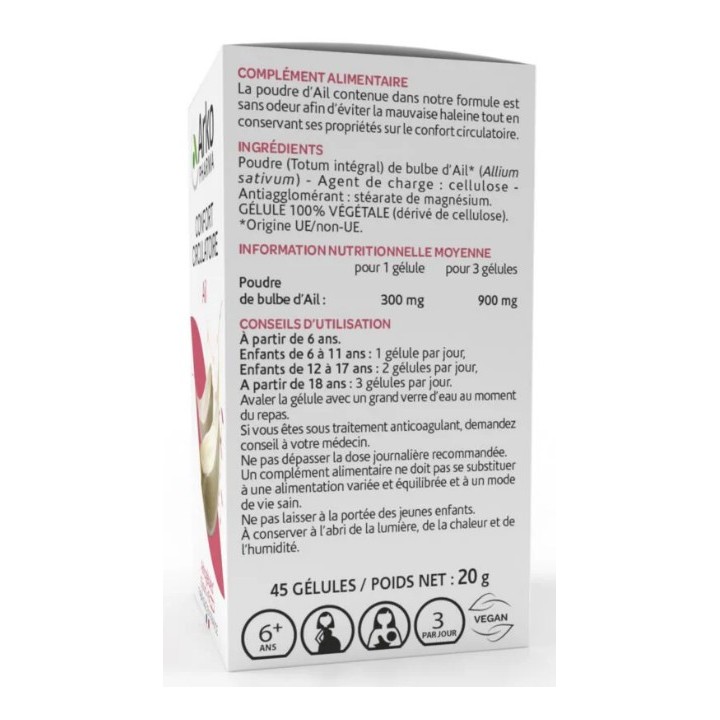 Arkogélules Ail - 45 gélules - Arkopharma - IllicoPharma