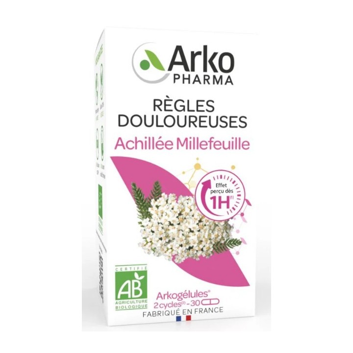 Arkogélules Achillée Millefeuille Bio - 30 gélules - Arkopharma - IllicoPharma