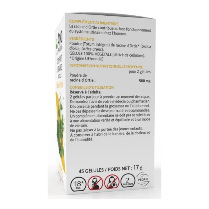 Arkogélules Racine d'Ortie - 45 gélules - Arkopharma - IllicoPharma