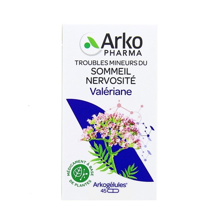 Arkogélules Valériane - 45 gélules - Arkopharma - IllicoPharma