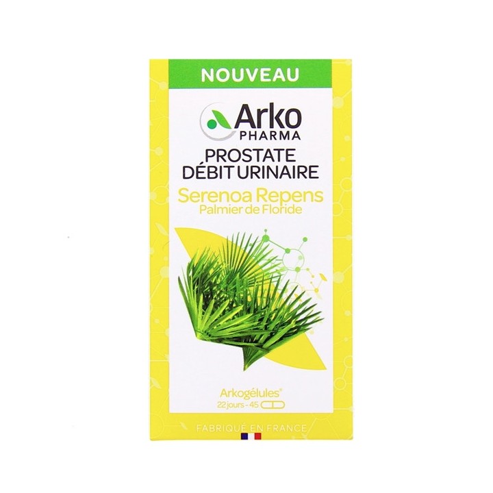 Arkogélules Serenoa Repens - 45 gélules - Arkopharma - IllicoPharma