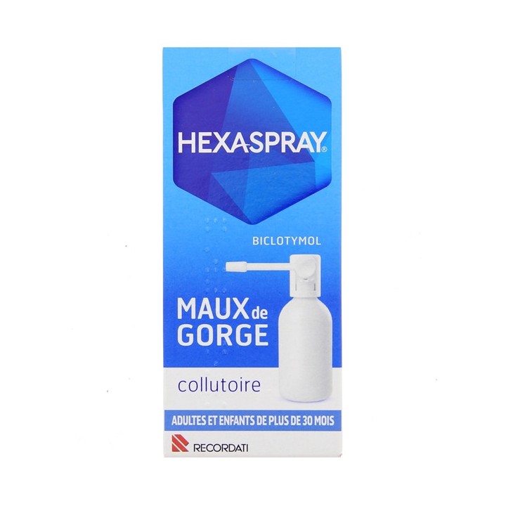Hexaspray Collutoire, Médicament Maux de gorge - Pharmacie IllicoPharma