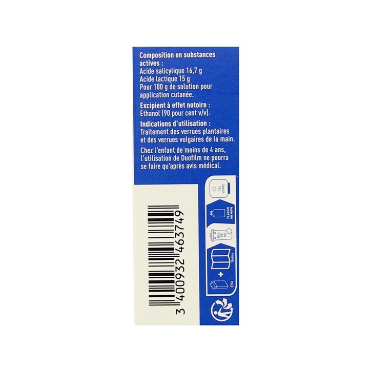 Duofilm 15ml - GSK - Pharmacie sur internet IllicoPharma