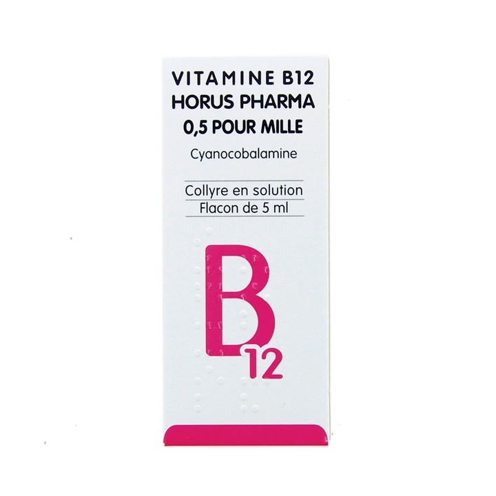 Vitamine B12 Allergan collyre adoucissant - Pharmacie IllicoPharma