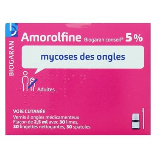 Amorolfine 5% Biogaran Conseil