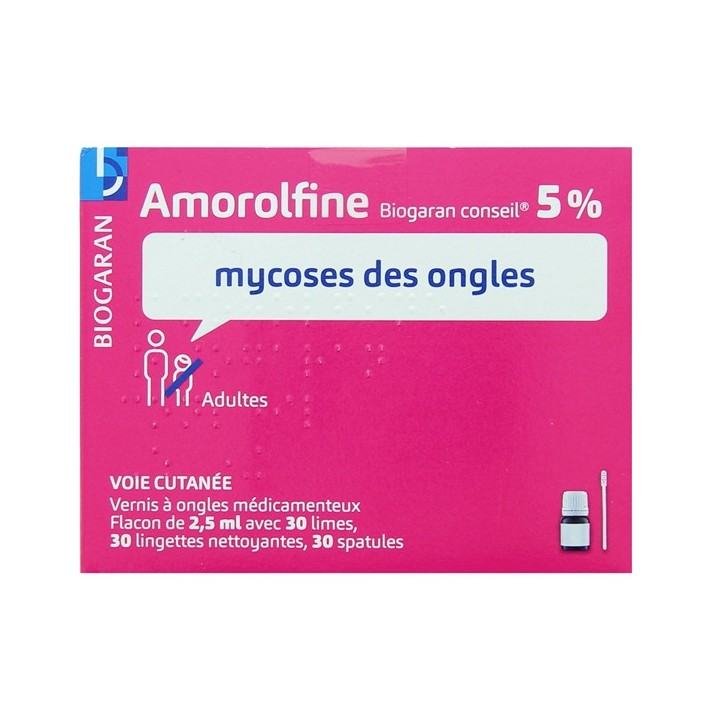 Amorolfine 5% Biogaran Conseil