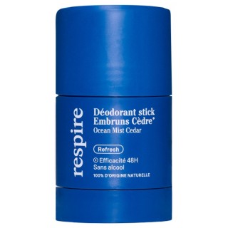 Déodorant Stick Embruns Cèdre 48h 50g – Respire – IllicoPharma