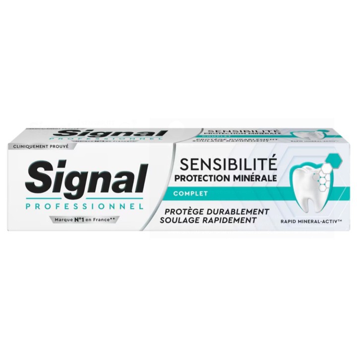 Dentifrice Sensibilité Protection Minérale Complet 75ml - Signal - IllicoPharma