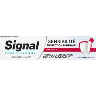 Dentifrice Sensibilité Protection Minérale Gencives 75ml - Signal - IllicoPharma