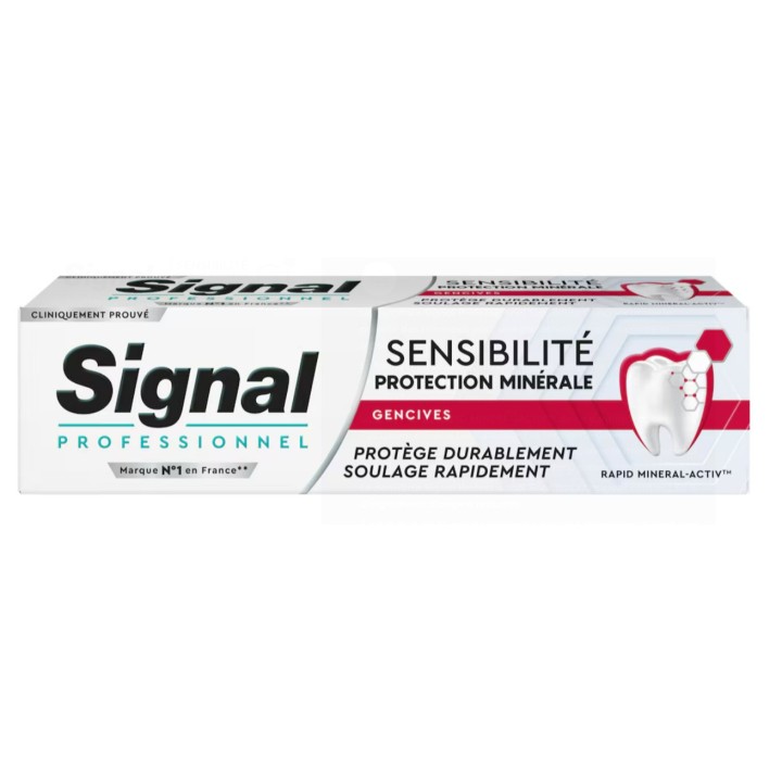 Dentifrice Sensibilité Protection Minérale Gencives 75ml - Signal - IllicoPharma