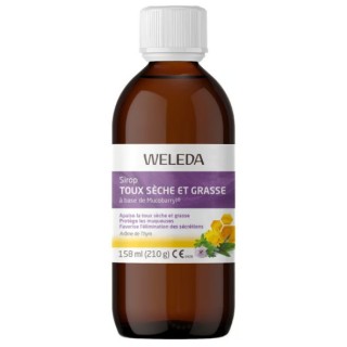 Sirop Toux Sèche et Grasse 158ml - Weleda - IllicoPharma