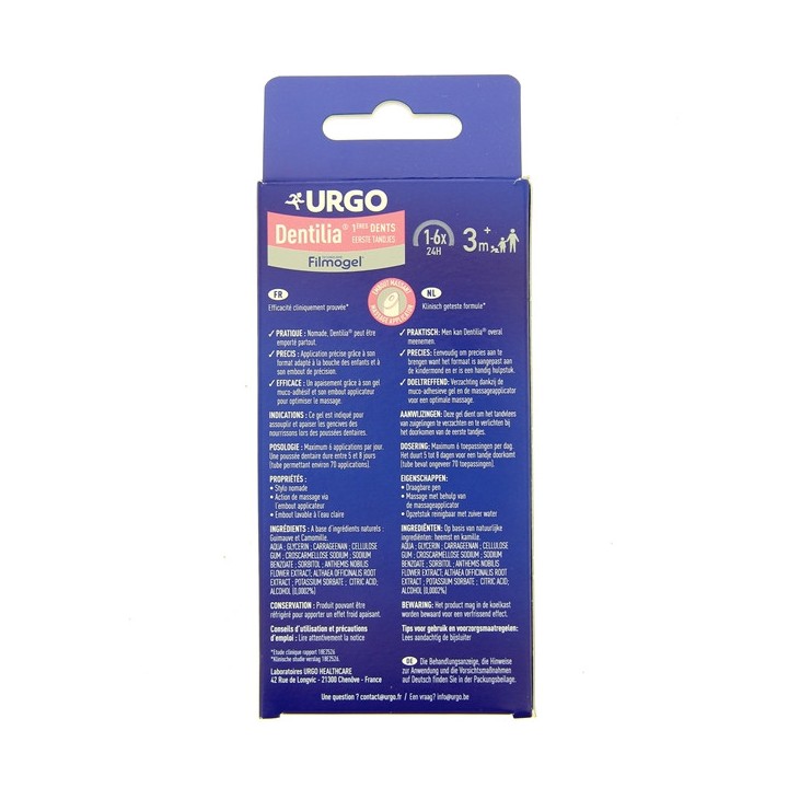 Filmogel Dentilia 1ères Dents Stylo 10ml Urgo - IllicoPharma
