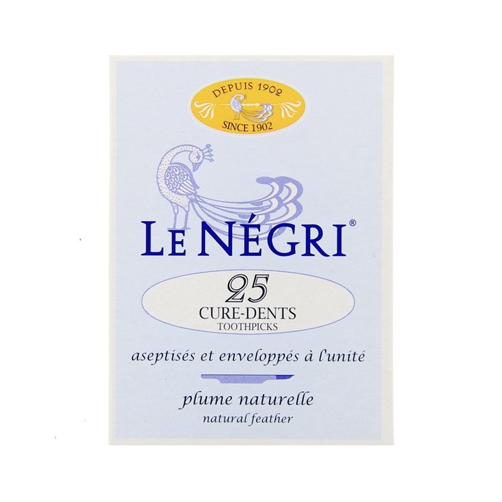 Cure dents en plume Negri - Hygiène bucco-dentaire - Pharmacie IllicoPharma