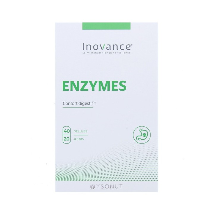 Inovance - Enzymes - x40 gélules - Ysonut -  IllicoPharma