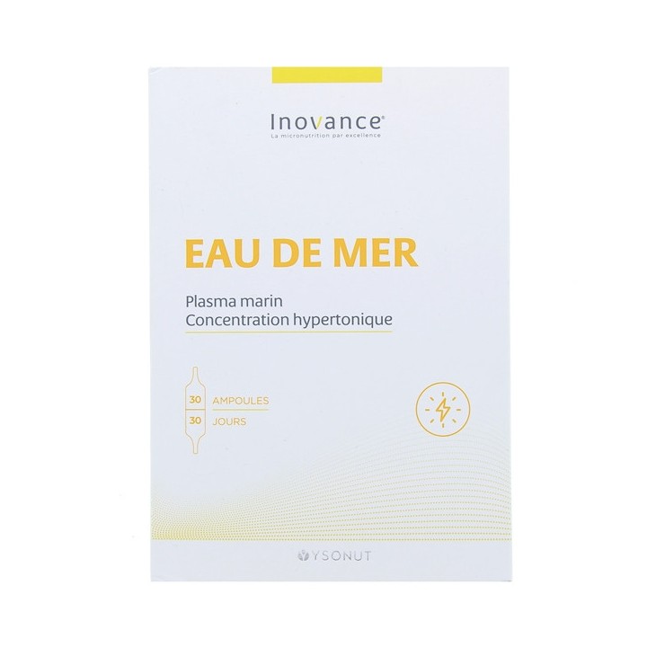 Inovance - Eau De Mer - x30 ampoules - Ysonut -  IllicoPharma