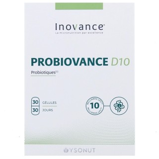 Inovance - Probiovance D10 - x30 gélules - Ysonut -  IllicoPharma