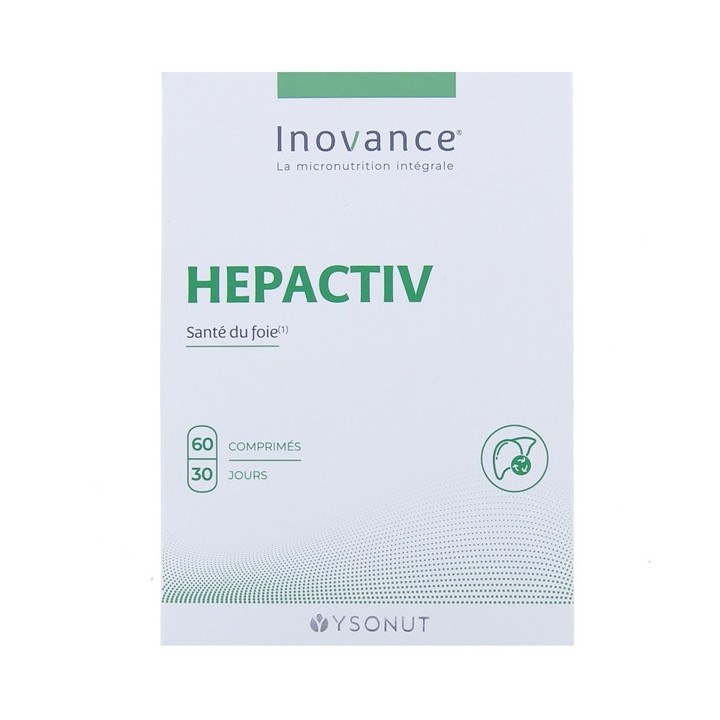 Inovance - Hepactiv - x60cpr - Ysonut -  IllicoPharma