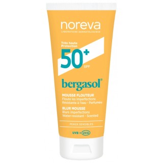 Bergasol Mousse Flouteur SPF50+ 50ml Noreva - IllicoPharma