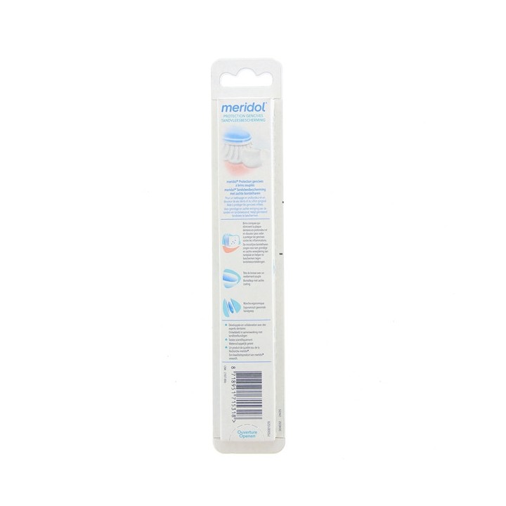 Brosse à dents Protection Gencives Souple x1 - Meridol - IllicoPharma