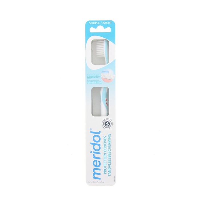 Brosse à dents Protection Gencives Souple x1 - Meridol - IllicoPharma