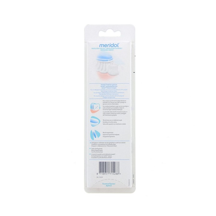 Brosse à dents Protection Gencives Souple x2 - Méridol - IllicoPharma