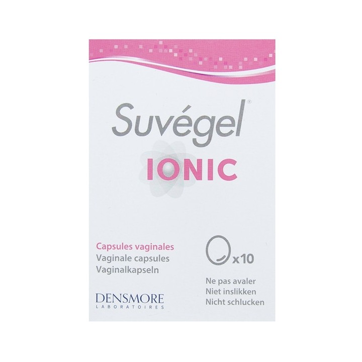 Suvegel Ionic - 10 capsules vaginales - Densmore - Pharmacie en ligne IllicoPharma