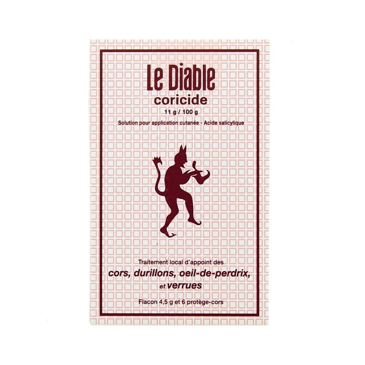 Le diable coricide - Médicament verrues, cors - Pharmacie IllicoPharma