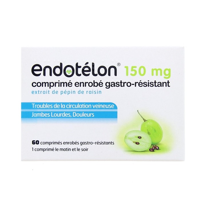 Endotelon 150mg 60cpr - Pharmacie sur internet IllicoPharma