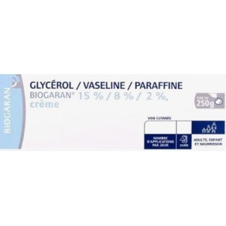Glycérol / Vaseline / Paraffine 250g Biogaran