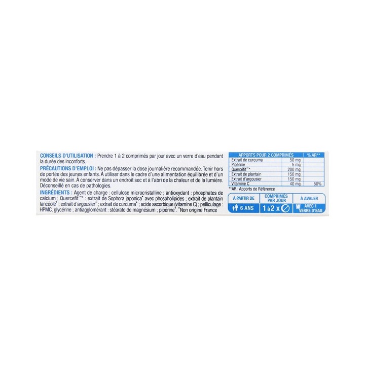 AlleR' Lib Confort Respiratoire et Cutané x15cpr 3C Pharma - IllicoPharma