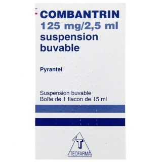 Combantrin 125mg/2,5ml 15ml, Parasites, Pharmacie en ligne IllicoPharma
