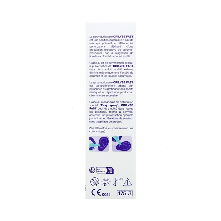Orilyse Fast Spray Auriculaire 100ml - IllicoPharma
