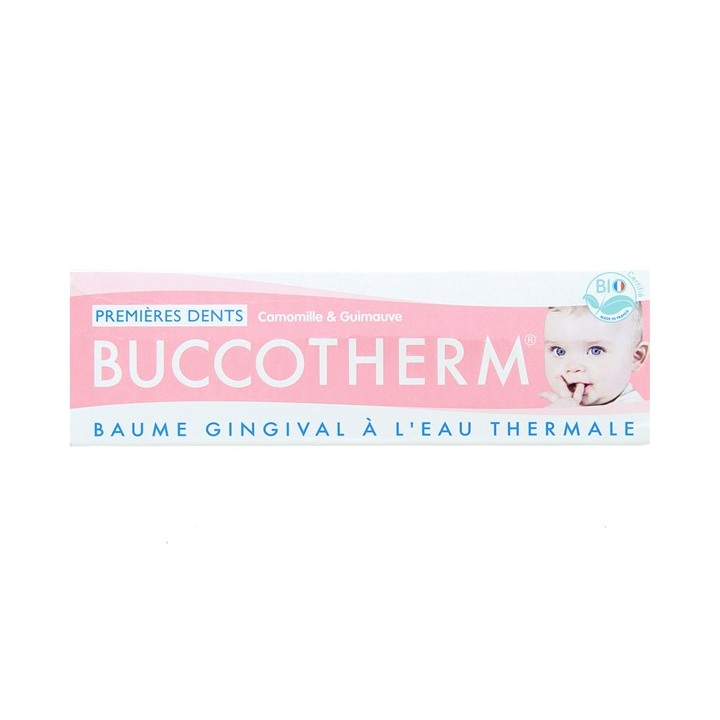 Baume Gingival à l'Eau Thermale Premières Dents Bio 50ml Buccotherm - IllicoPharma