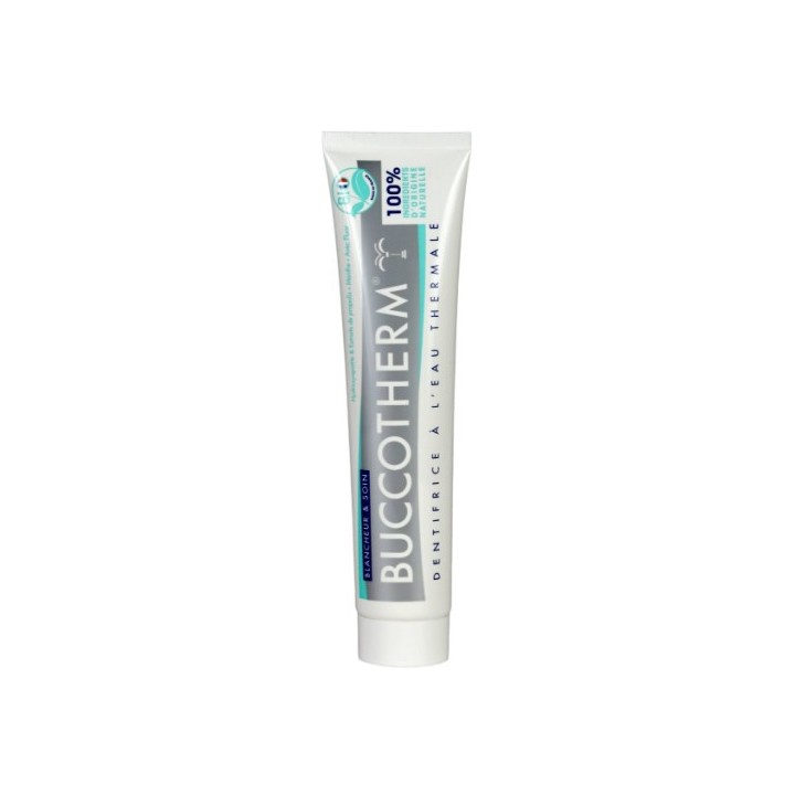Dentifrice à l'Eau Thermale Blancheur & Soin 75ml Buccotherm - IllicoPharma