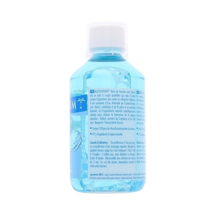 Bain de Bouche à l'Eau Thermale Sans Alcool 300ml Buccotherm - IllicoPharma