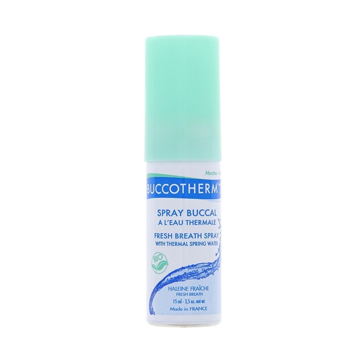 Spray Buccal à l'Eau Thermale Bio 15ml Buccotherm - IllicoPharma