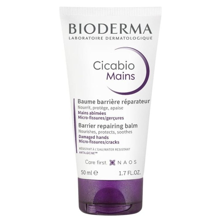 Cicabio Mains Baume Barrière Réparateur 50ml - Bioderma - IllicoPharma